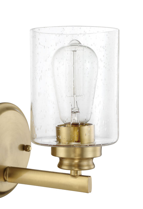 Craftmade 50501-SB One Light Wall Sconce, Satin Brass