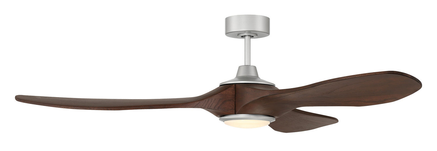 Craftmade EVY60PN3 60"Ceiling Fan, Painted Nickel