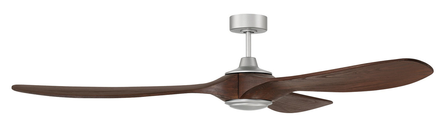 Craftmade EVY72PN3 72"Ceiling Fan, Painted Nickel