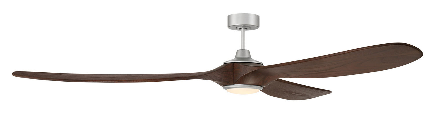 Craftmade EVY84PN3 84"Ceiling Fan, Painted Nickel