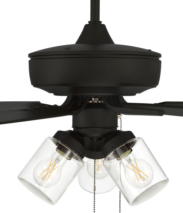 Craftmade OP104FB5 52"Outdoor Ceiling Fan, Flat Black