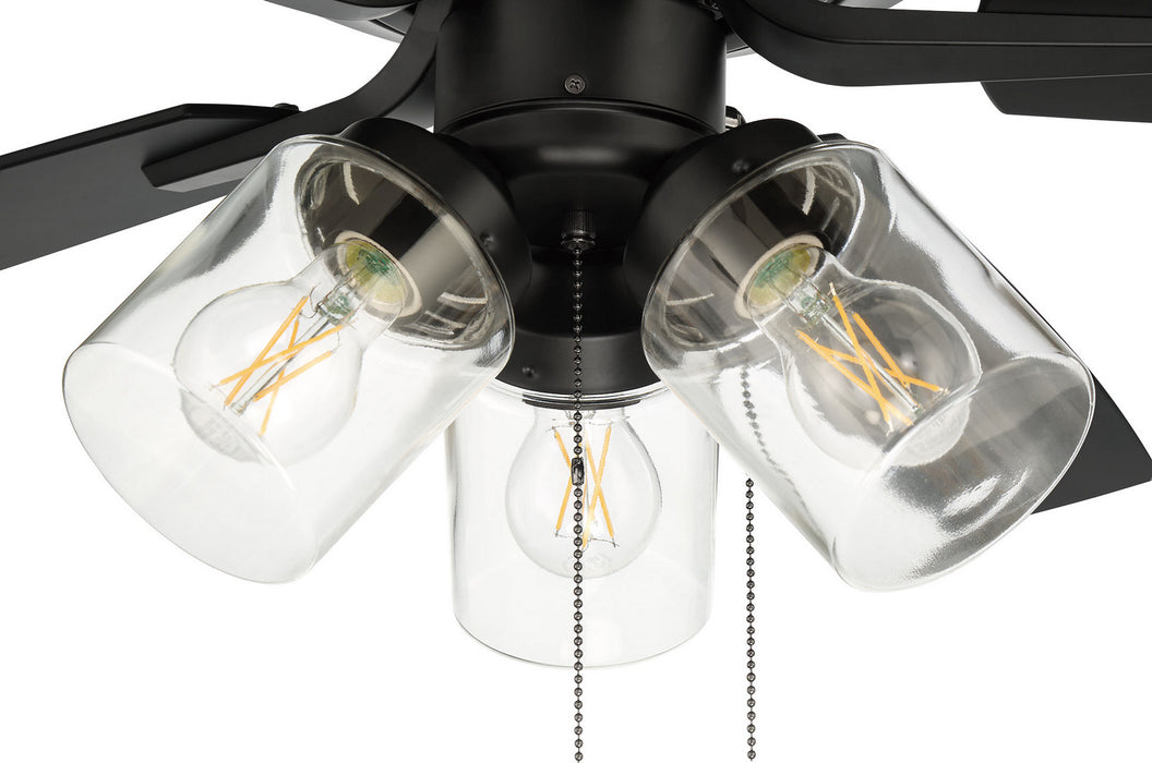 Craftmade OP104FB5 52"Outdoor Ceiling Fan, Flat Black