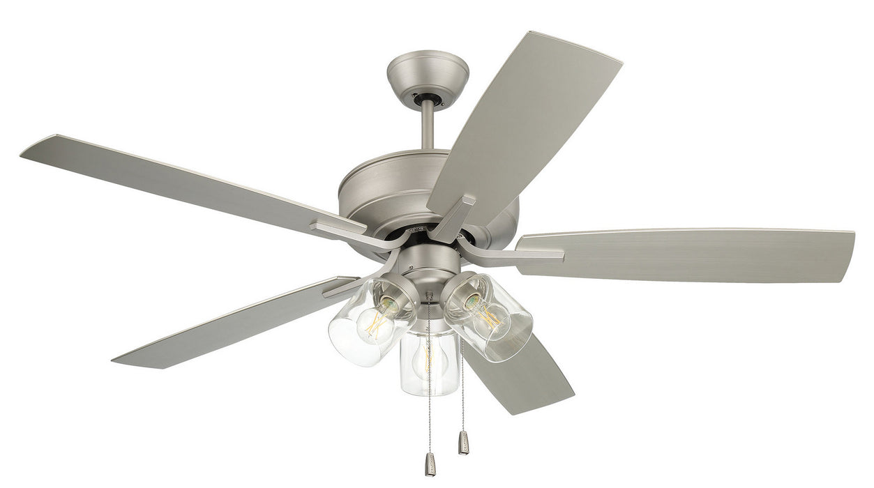 Craftmade OP104PN5 52"Outdoor Ceiling Fan, Painted Nickel