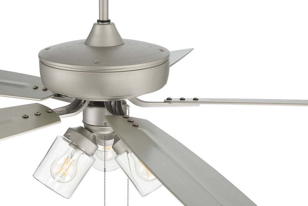 Craftmade OP104PN5 52"Outdoor Ceiling Fan, Painted Nickel