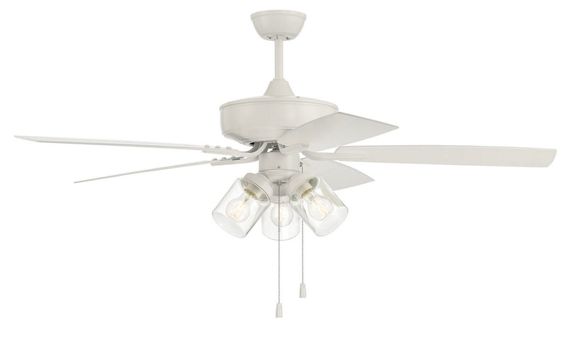 Craftmade OP104W5 52"Outdoor Ceiling Fan, White