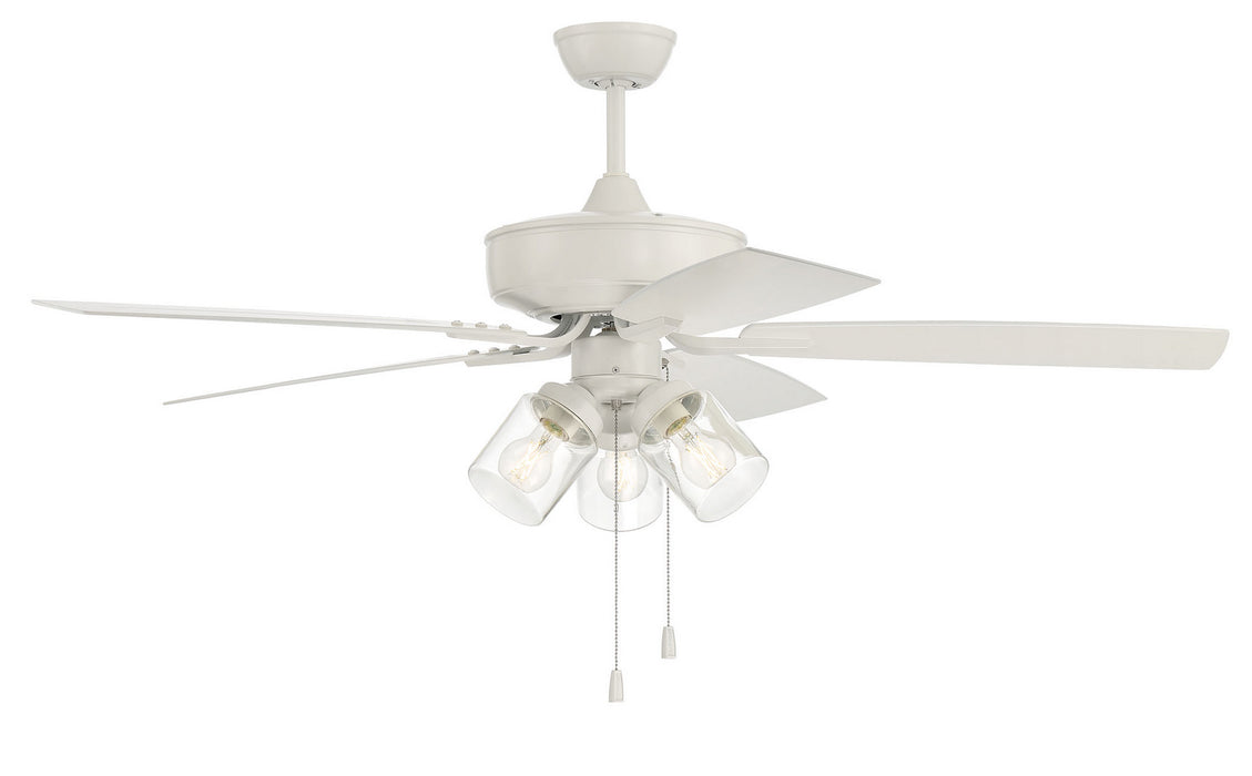 Craftmade OP104W5 52"Outdoor Ceiling Fan, White