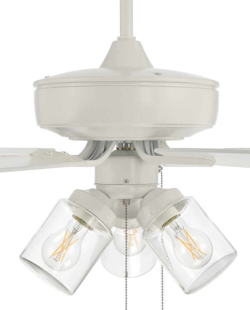 Craftmade OP104W5 52"Outdoor Ceiling Fan, White