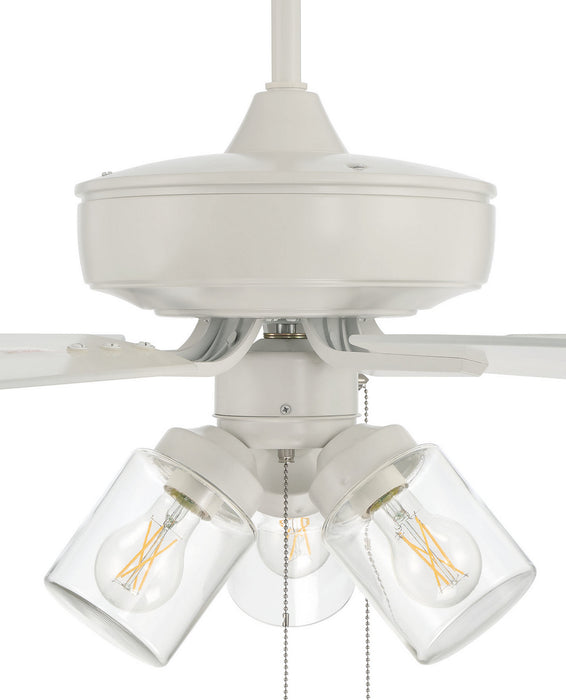 Craftmade OP104W5 52"Outdoor Ceiling Fan, White