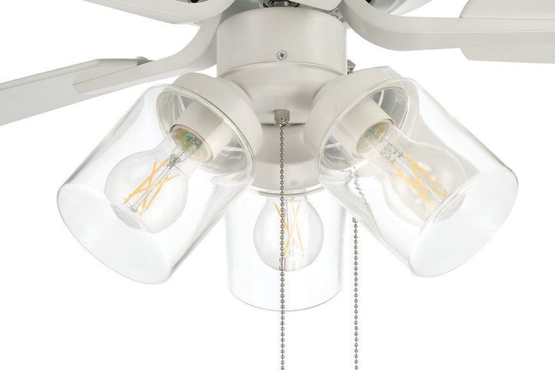 Craftmade OP104W5 52"Outdoor Ceiling Fan, White