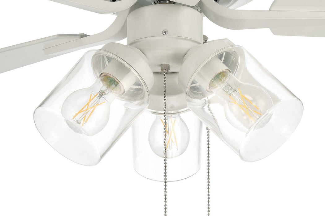 Craftmade OP104W5 52"Outdoor Ceiling Fan, White