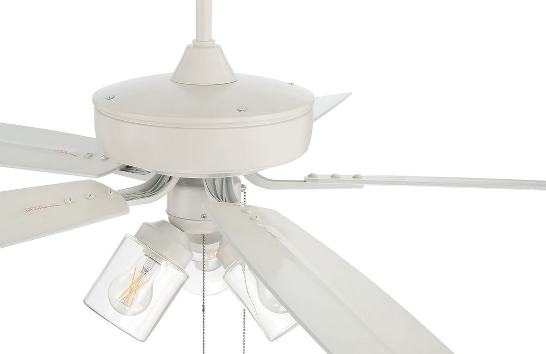 Craftmade OP104W5 52"Outdoor Ceiling Fan, White
