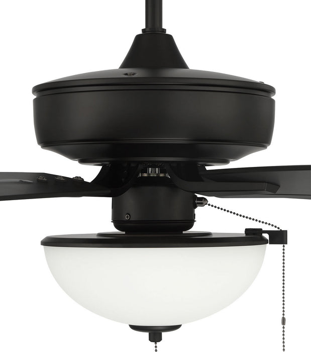 Craftmade OP211FB5 52"Outdoor Ceiling Fan, Flat Black
