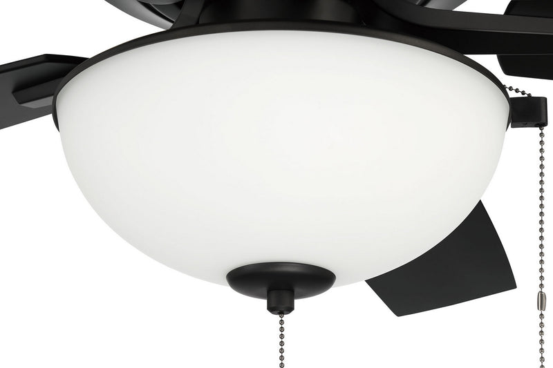 Craftmade OP211FB5 52"Outdoor Ceiling Fan, Flat Black