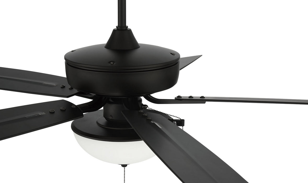 Craftmade OP211FB5 52"Outdoor Ceiling Fan, Flat Black