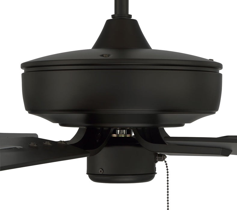 Craftmade OP52FB5 52"Outdoor Ceiling Fan, Flat Black