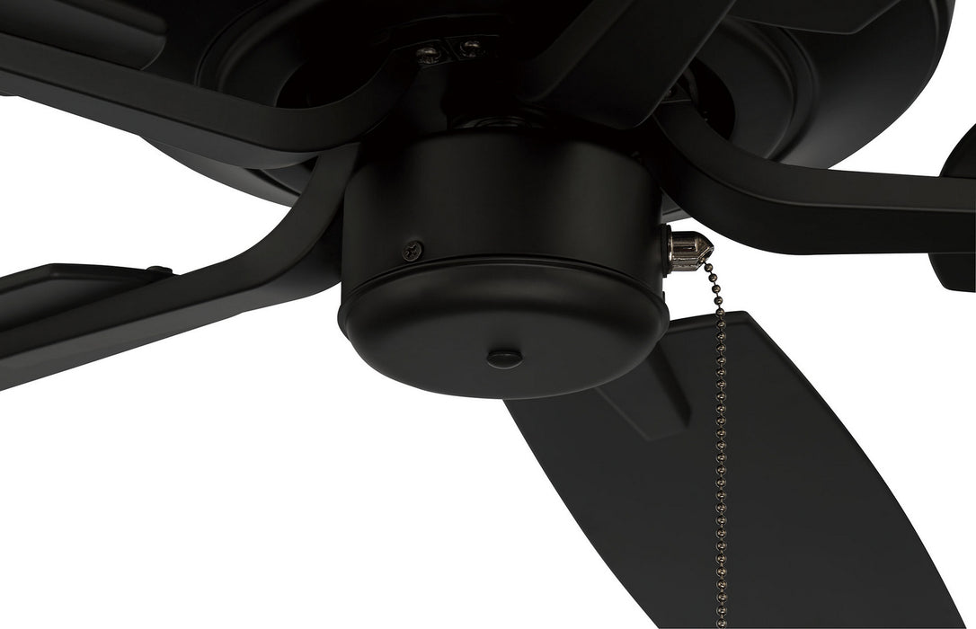 Craftmade OP52FB5 52"Outdoor Ceiling Fan, Flat Black