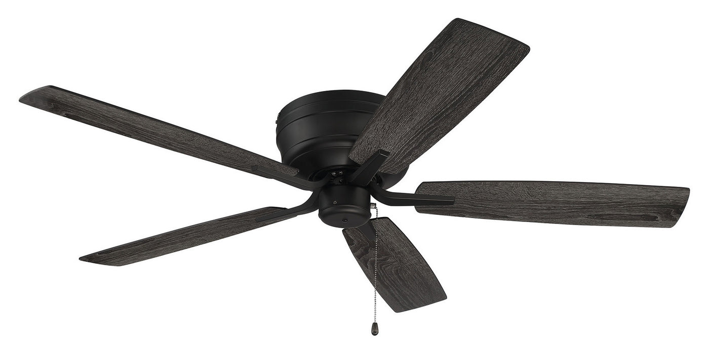 Craftmade PPH52FB5 52"Ceiling Fan, Flat Black