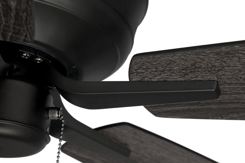 Craftmade PPH52FB5 52"Ceiling Fan, Flat Black
