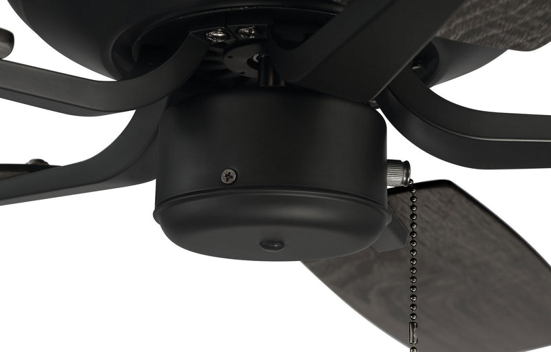 Craftmade PPH52FB5 52"Ceiling Fan, Flat Black