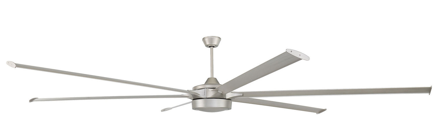 Craftmade PRT120PN6 120"Ceiling Fan, Painted Nickel