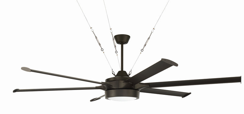 Craftmade PRT78ESP6 78"Ceiling Fan, Espresso