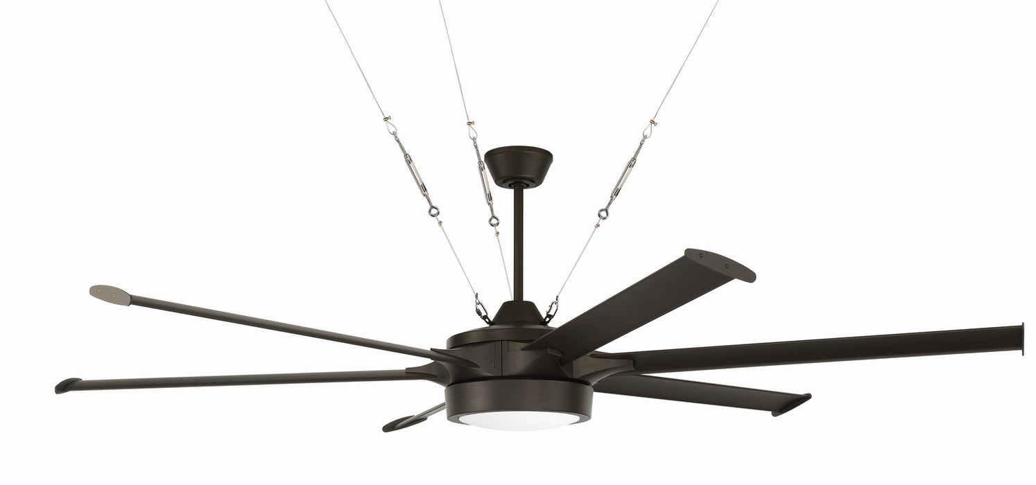 Craftmade PRT78ESP6 78"Ceiling Fan, Espresso