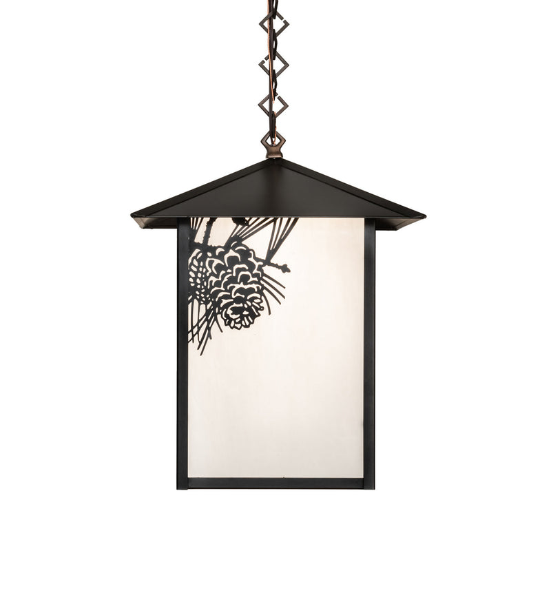Meyda Tiffany 245258 One Light Pendant, White Glass