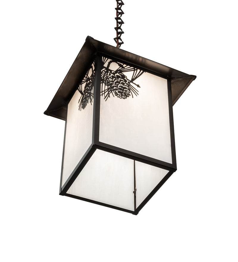 Meyda Tiffany 245258 One Light Pendant, White Glass