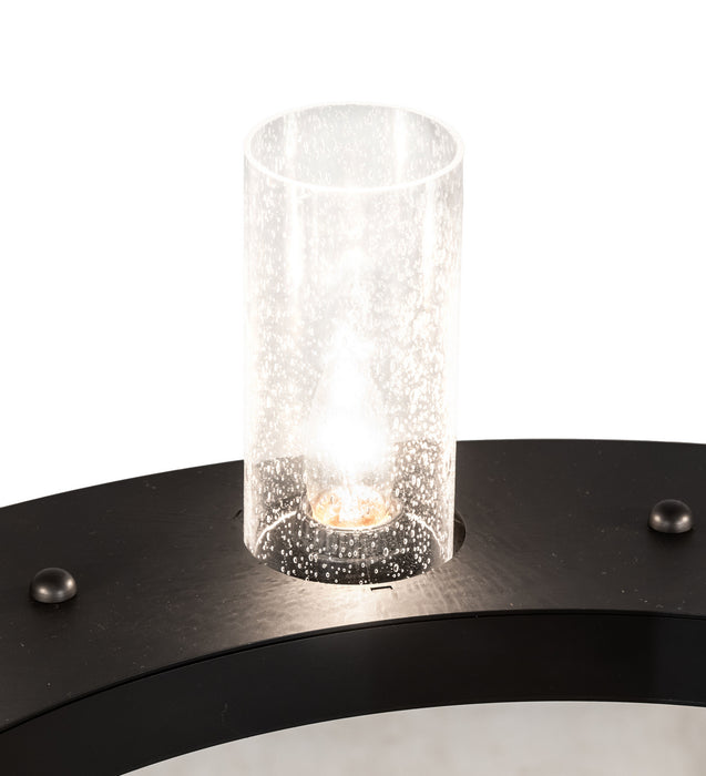 Meyda Tiffany 245878 Nine Light Chandelier, Blackwash