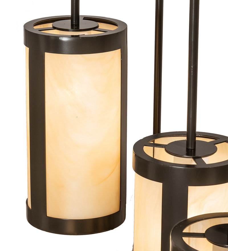 Meyda Tiffany 246501 Nine Light Chandelier, Timeless Bronze