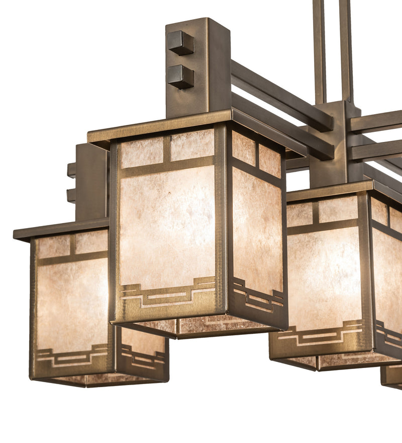 Meyda Tiffany 247250 Five Light Chandelier, Antique Copper
