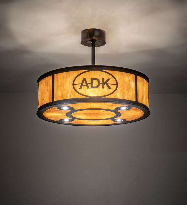 Meyda Tiffany 248313 LED Pendant, Light Burnished Antique Copper