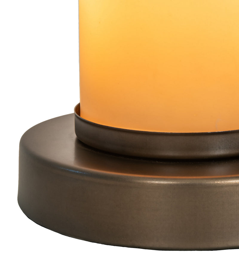 Meyda Tiffany 249285 One Light Mini Lamp, Antique Copper