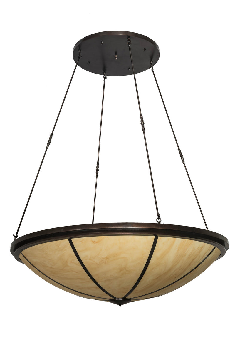 Meyda Tiffany 250578 Eight Light Pendant, Copper Vein