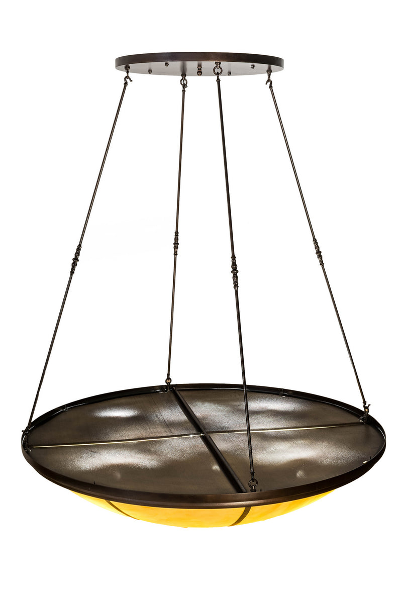 Meyda Tiffany 250578 Eight Light Pendant, Copper Vein