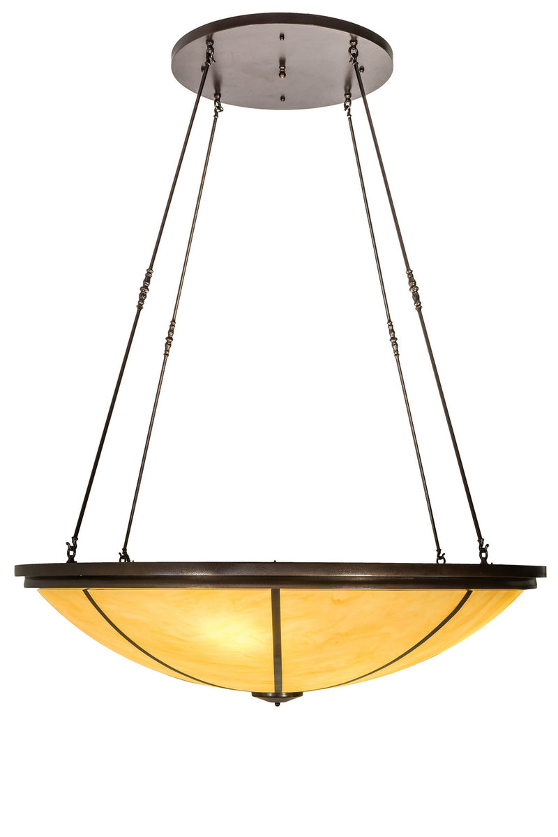 Meyda Tiffany 250578 Eight Light Pendant, Copper Vein