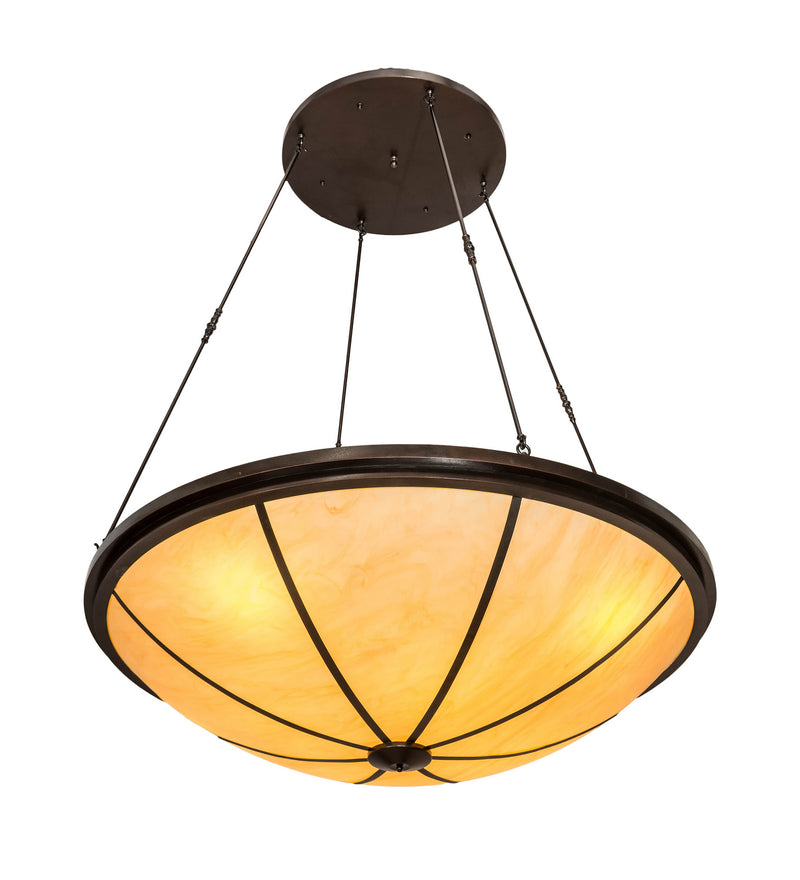 Meyda Tiffany 250578 Eight Light Pendant, Copper Vein
