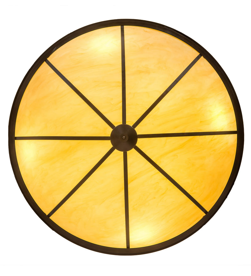 Meyda Tiffany 250578 Eight Light Pendant, Copper Vein