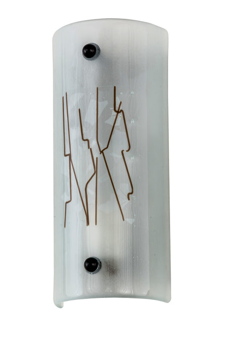 Meyda Tiffany 250622 One Light Wall Sconce, Nickel