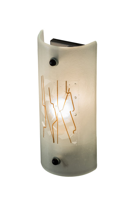 Meyda Tiffany 250622 One Light Wall Sconce, Nickel