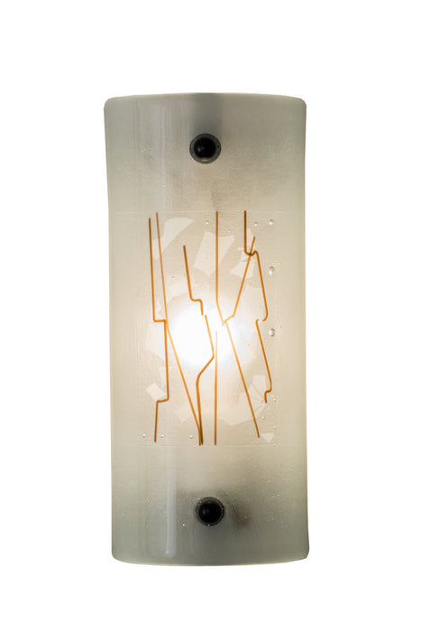 Meyda Tiffany 250622 One Light Wall Sconce, Nickel