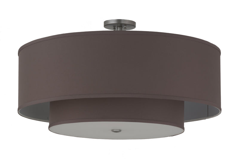 Meyda Tiffany 250714 Two Light Pendant, Nickel