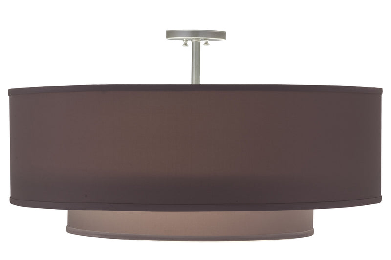 Meyda Tiffany 250714 Two Light Pendant, Nickel