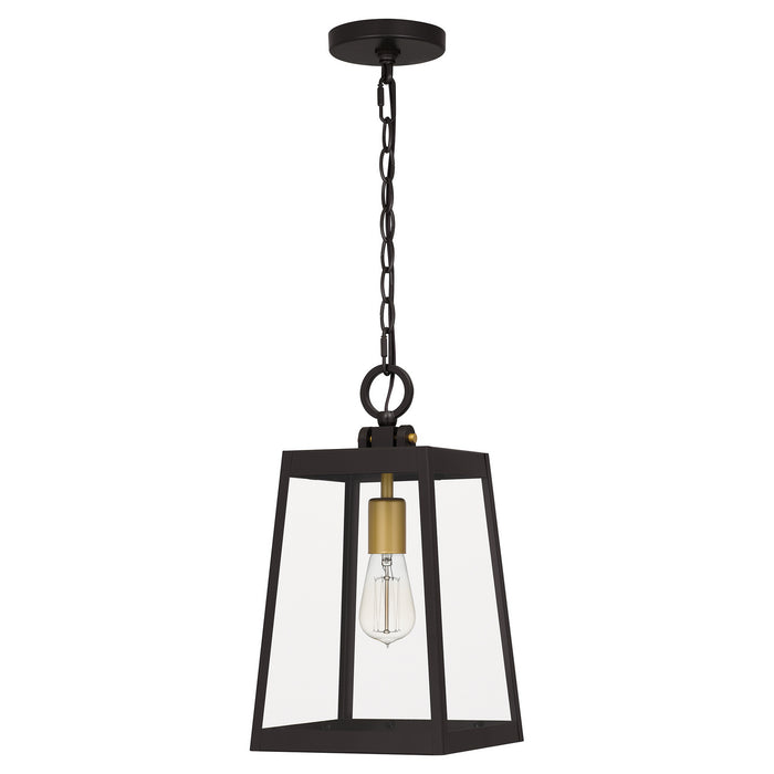 Quoizel AMBL1908WT One Light Outdoor Hanging Lantern, Western Bronze