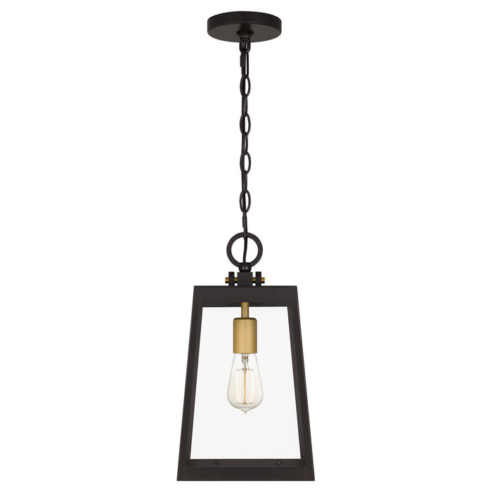Quoizel AMBL1908WT One Light Outdoor Hanging Lantern, Western Bronze