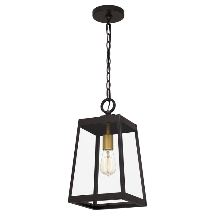 Quoizel AMBL1908WT One Light Outdoor Hanging Lantern, Western Bronze