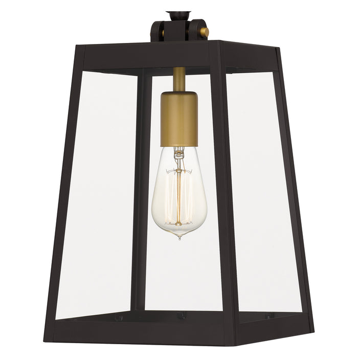 Quoizel AMBL1908WT One Light Outdoor Hanging Lantern, Western Bronze