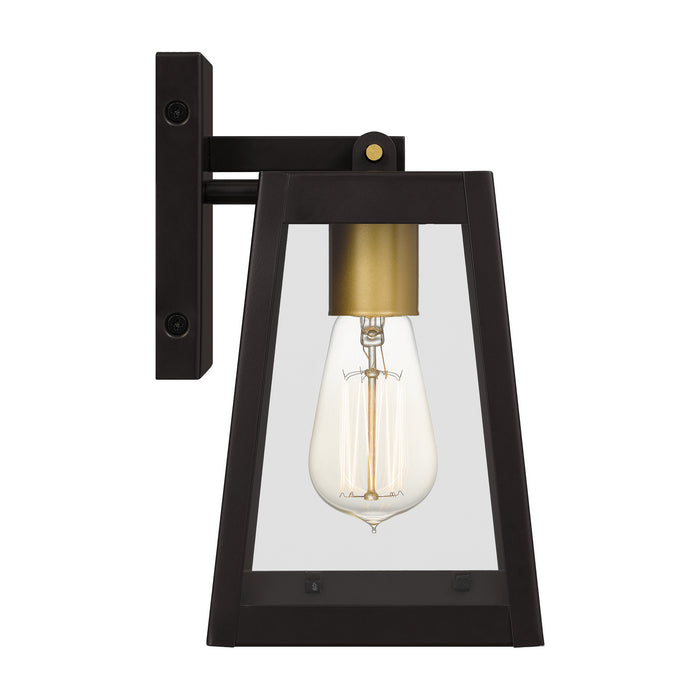 Quoizel AMBL8405WT One Light Outdoor Wall Mount, Western Bronze