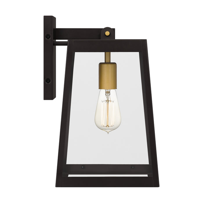 Quoizel AMBL8408WT One Light Outdoor Wall Mount, Western Bronze