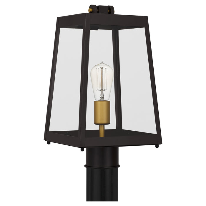 Quoizel AMBL9008WT One Light Outdoor Post Mount, Western Bronze